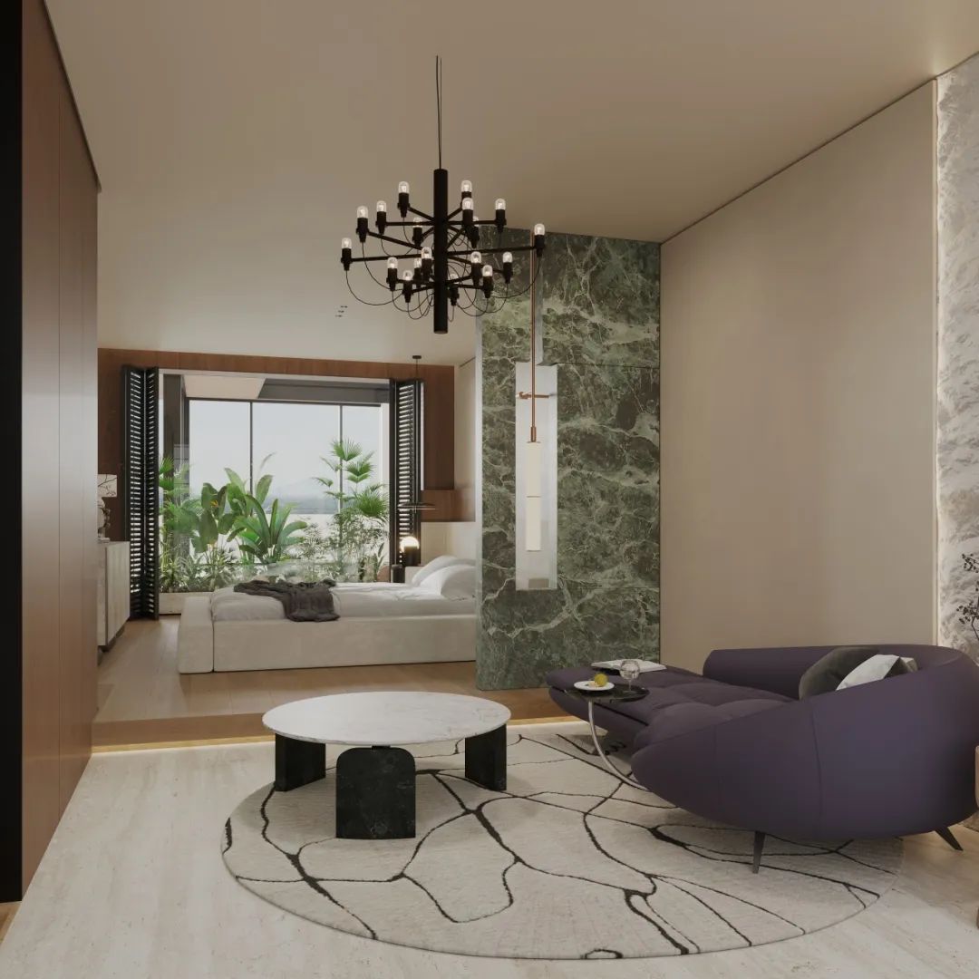 野奢绿意 · 550㎡空中湖景别墅设计丨HOMBLE 红柏设计-48