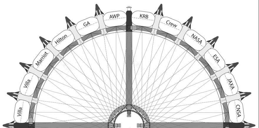 Voyager Station 太空酒店丨美国加州轨道组装公司-24
