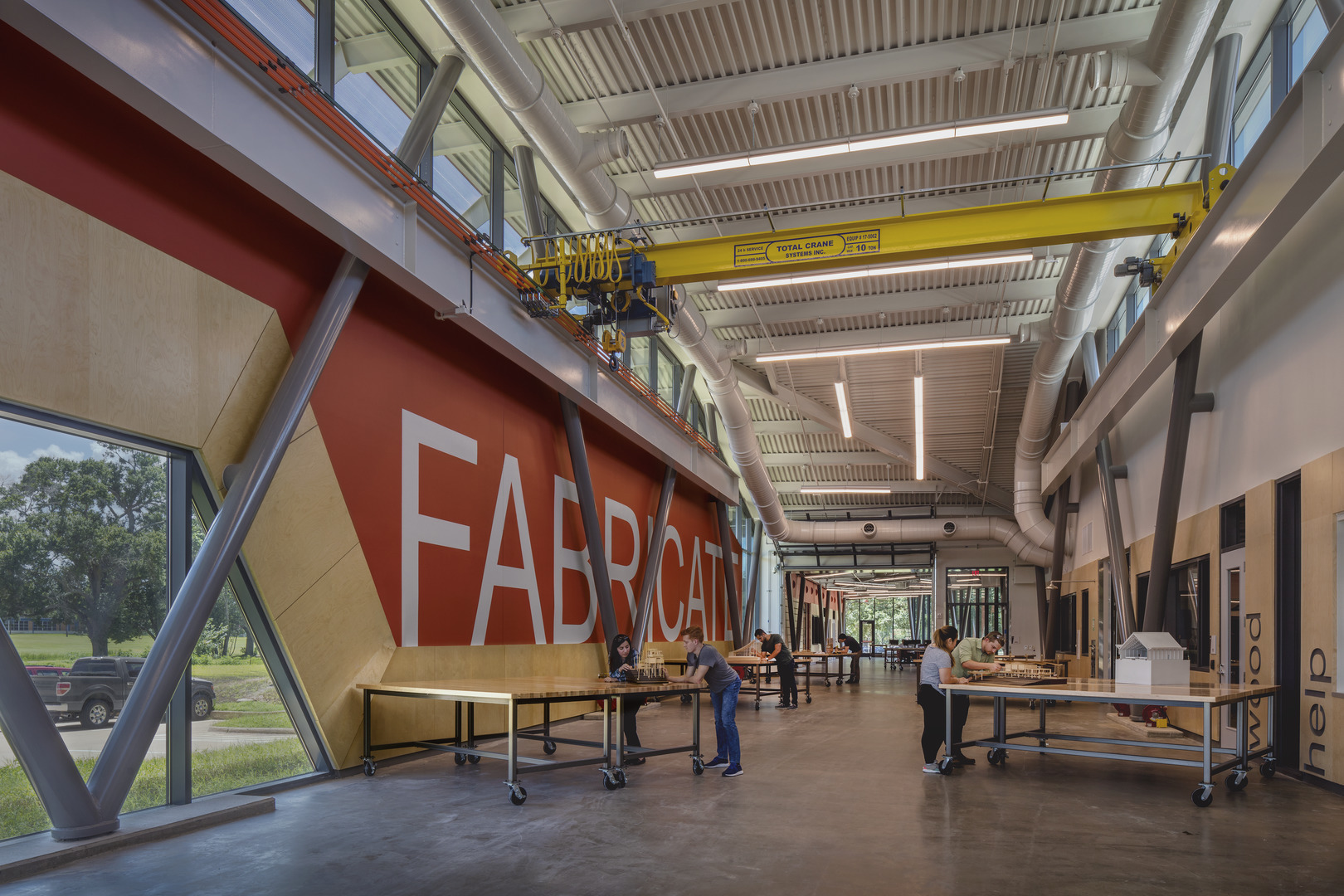 Prairie View A&M University Fabrication Center  / Kirksey Architecture-30