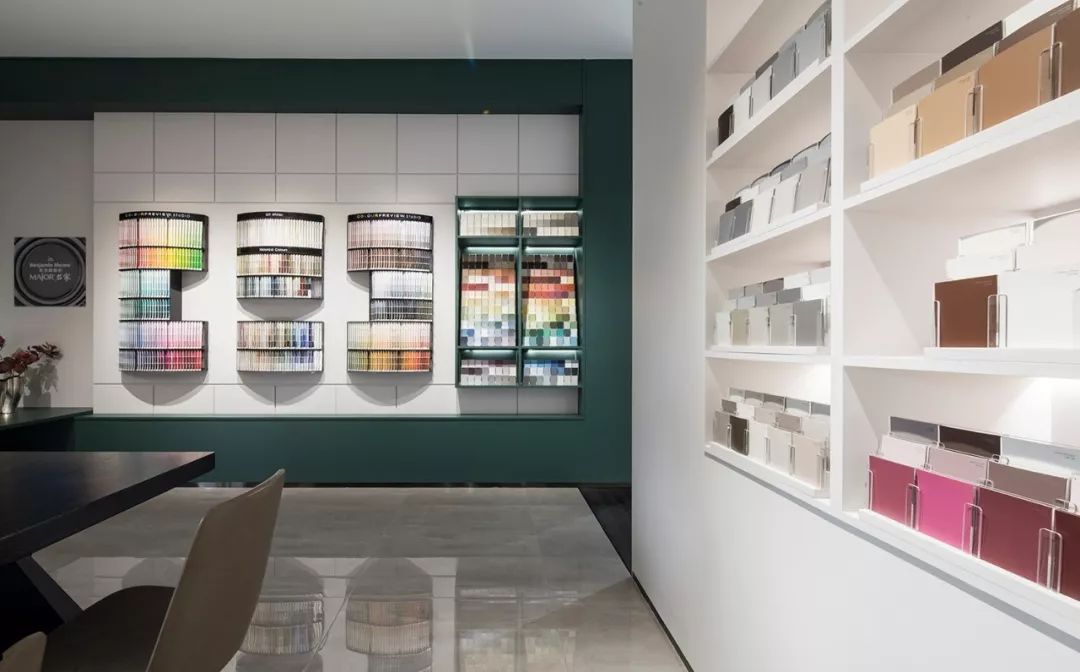 60 平米绍兴本杰明摩尔店，洛戈软装陈设打造空间榜样-20