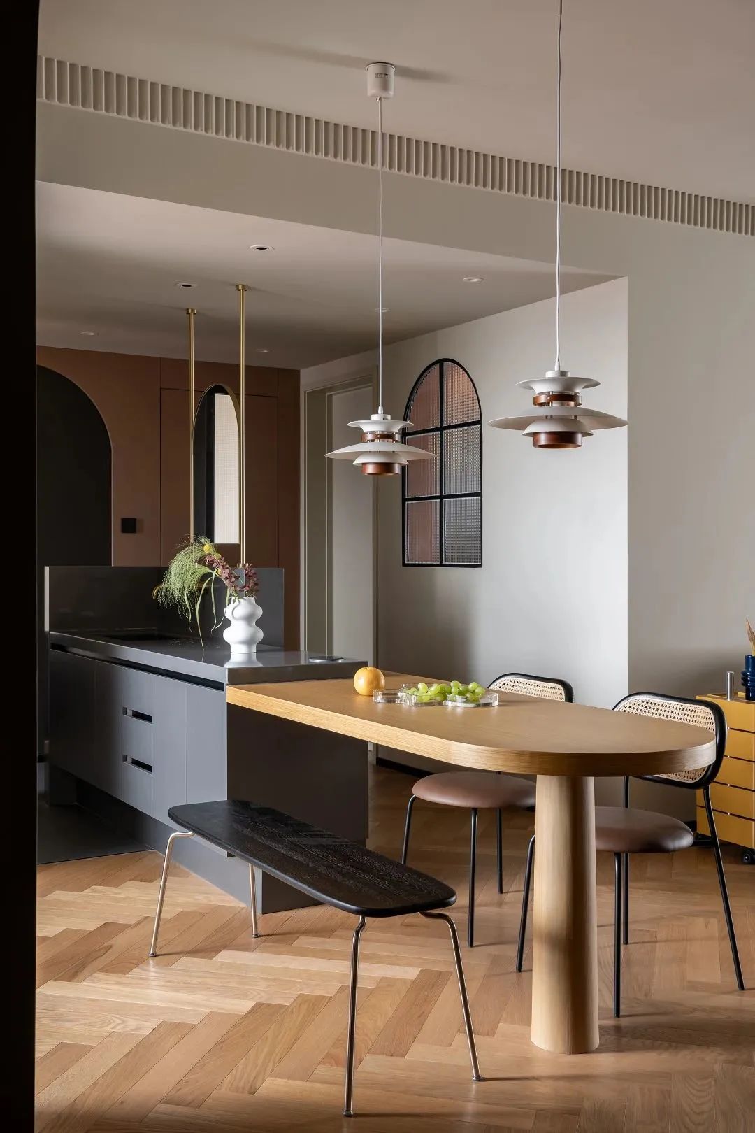 牛油果绿打造复古治愈宅丨中国天津丨凤凰空间-41