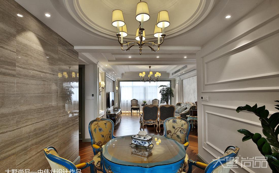 大墅尚品—由伟壮设计丨平层丨116㎡欧式三居·无处不在的精致生活-7
