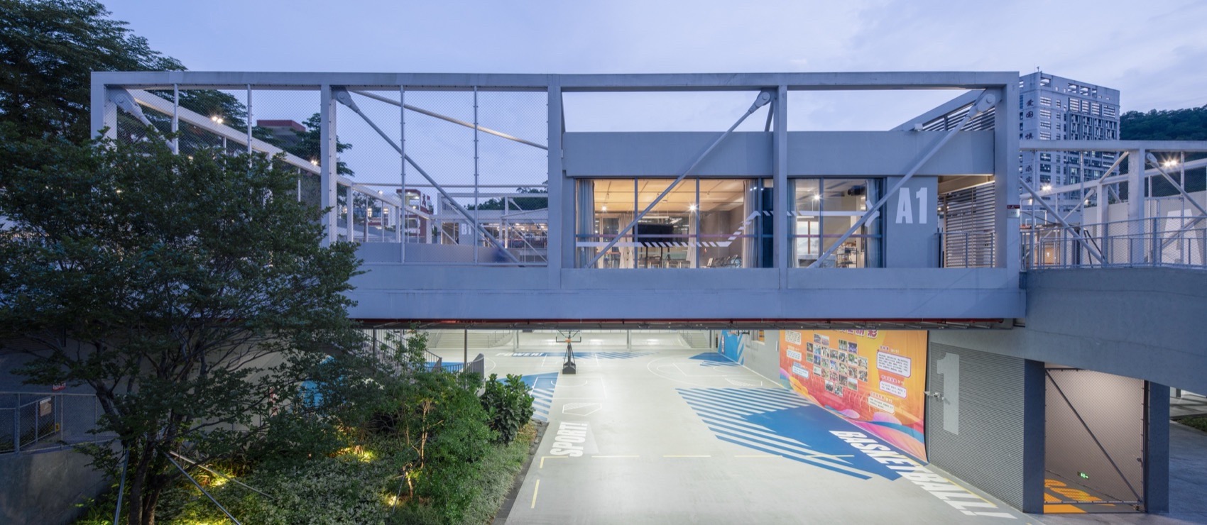 红岭高中新艺体中心丨中国深圳丨源计划建筑师事务所-103