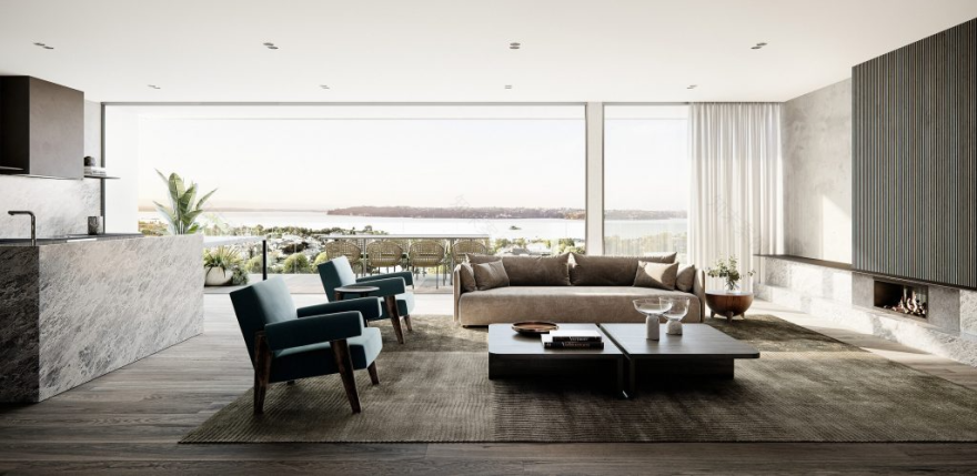 新西兰 Jervois Road 公寓丨新西兰奥克兰丨Monk Mackenzie-36