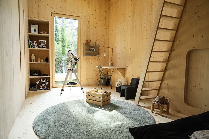 法国勃艮第木质家园 | 自然、温馨、亲子共享-21