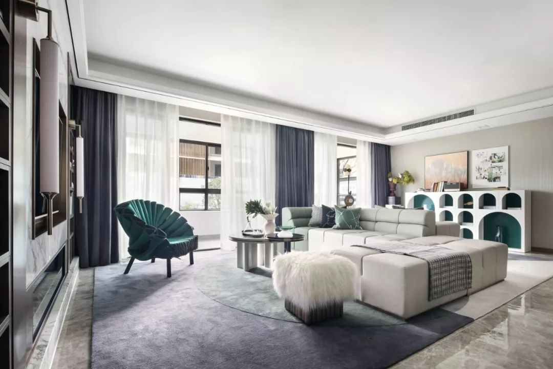 合肥翡翠天际 166 户型样板间 | 自然都市诗歌的寓教于乐设计-7