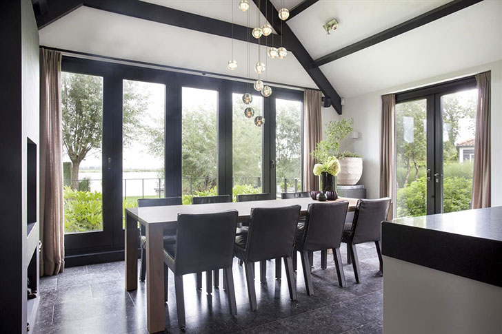 湖畔荷兰风车小屋 | 简约北欧，私人水岸-12