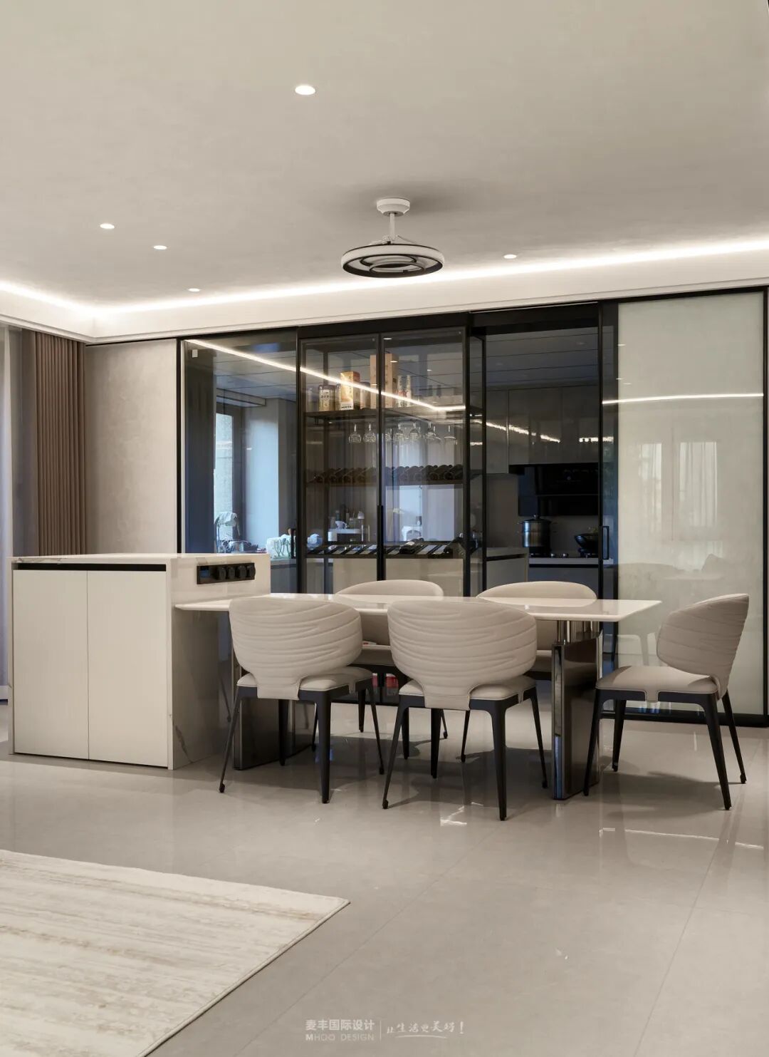 MHOO|吉祥半岛200㎡现代风：以简驭繁，让生活回归本真-22