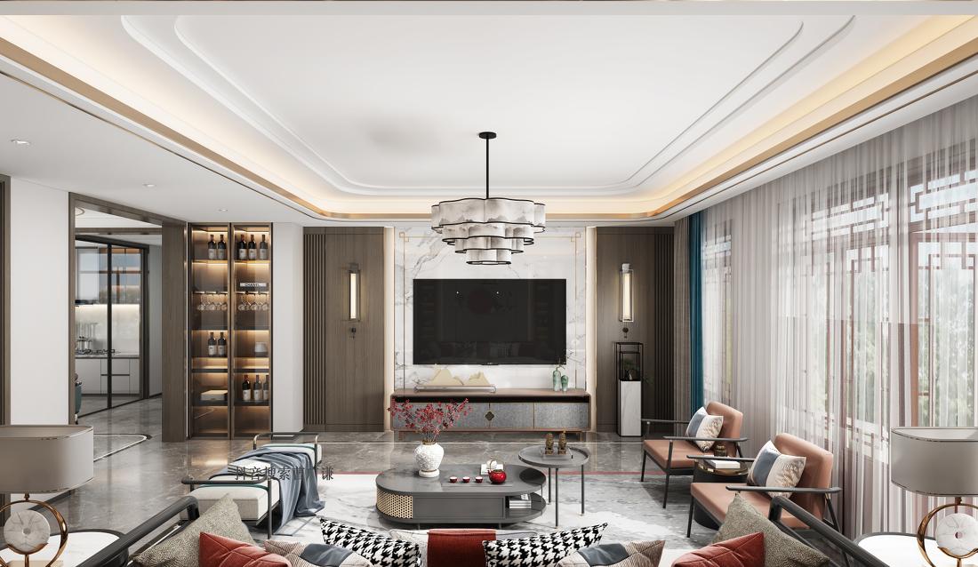 新中式·意境留风园-0