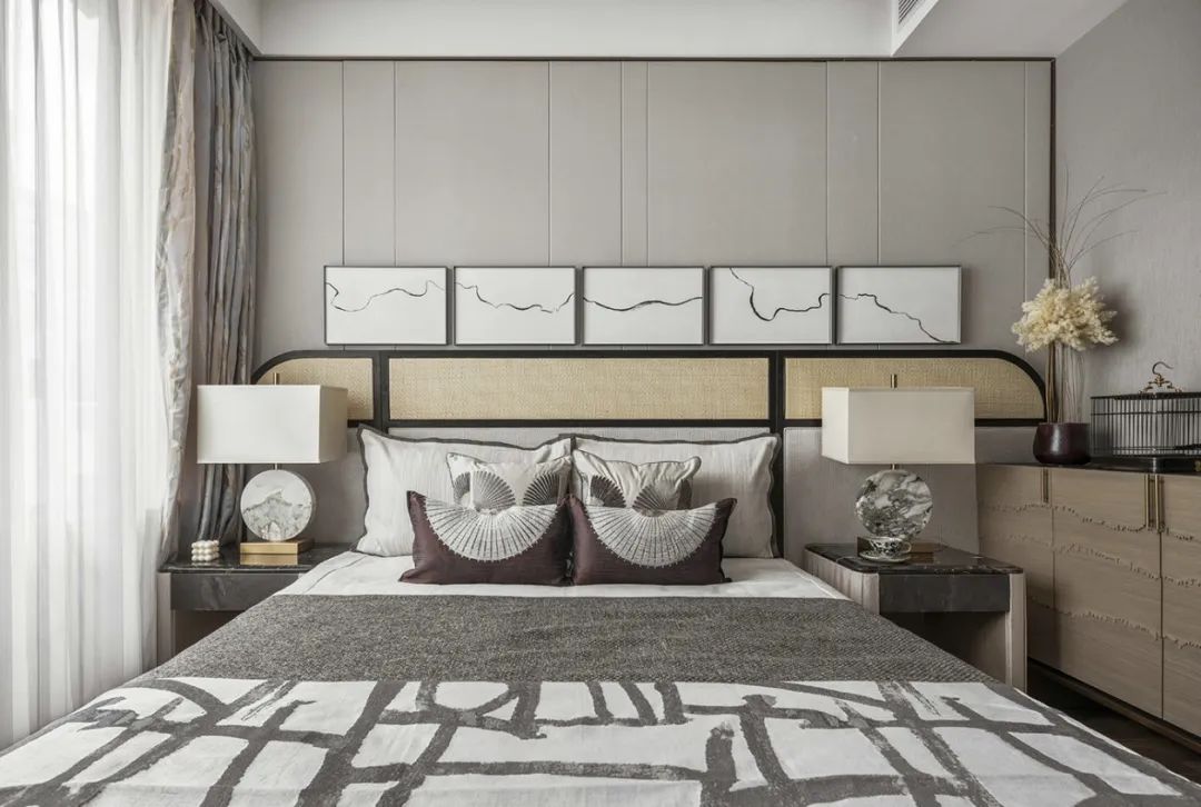 新中式家居设计 | 素雅风雅，演绎传统与现代交融之美-81