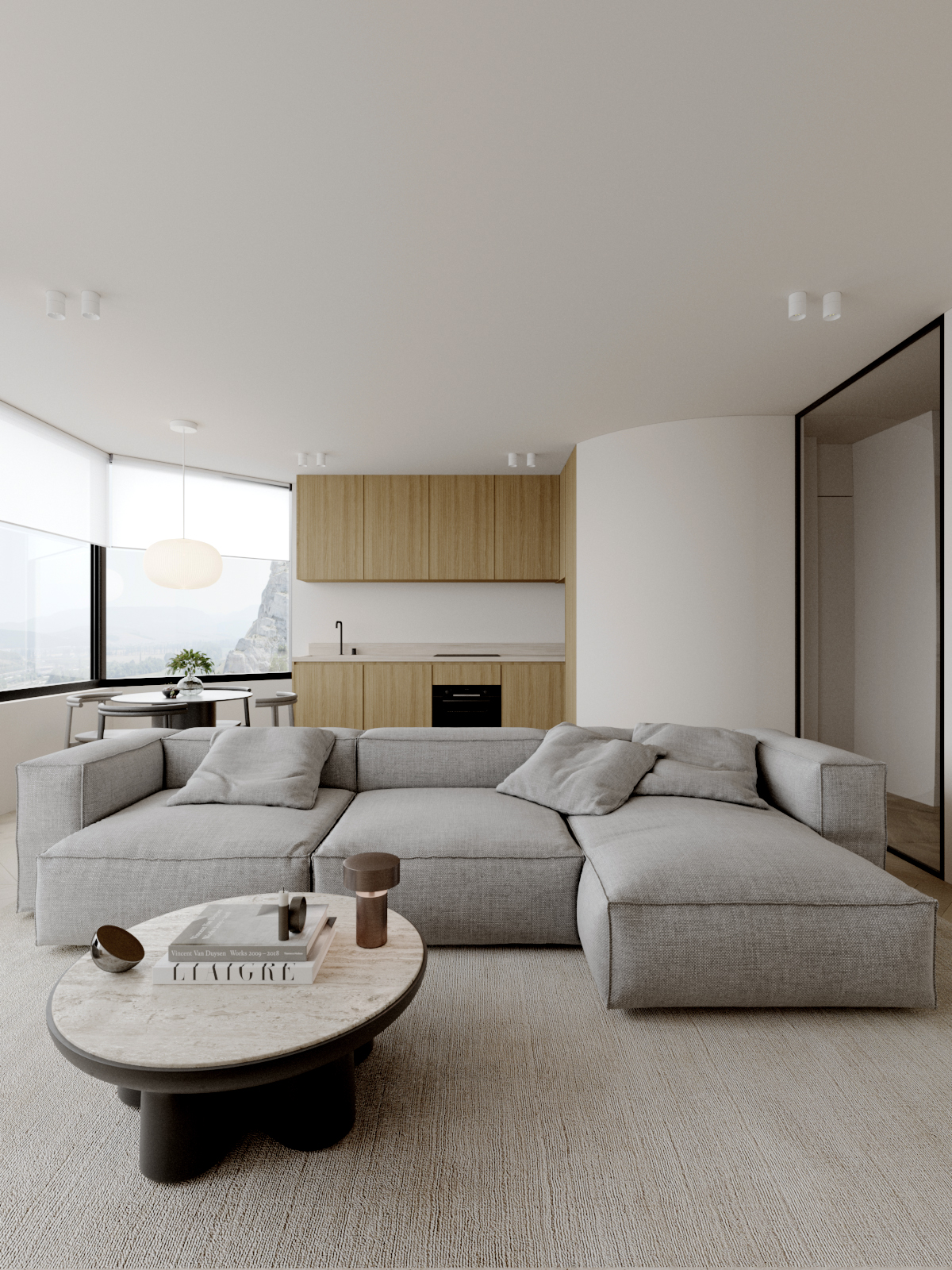 比利时极简主义公寓丨比利时安特卫普丨MoreConcept-5