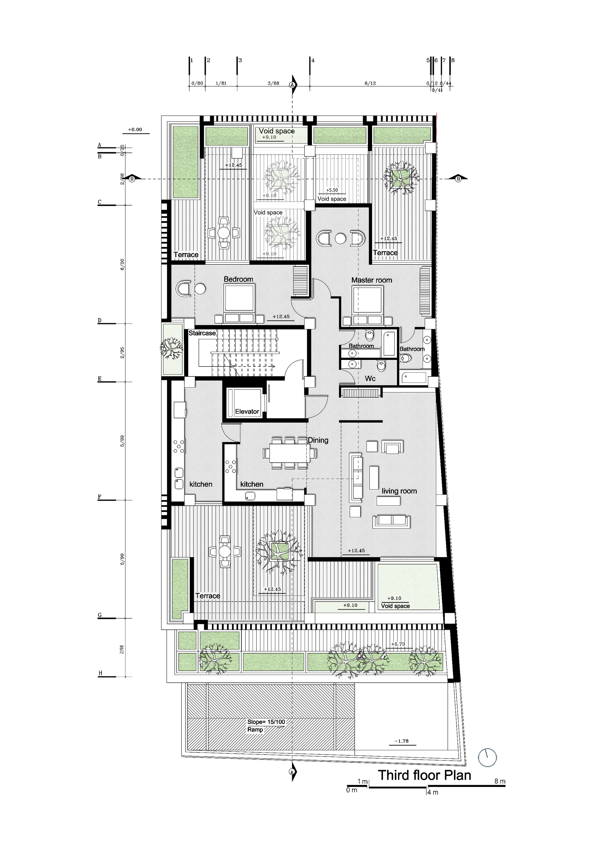 邦拉德住宅丨伊朗丨Mohat Office-43