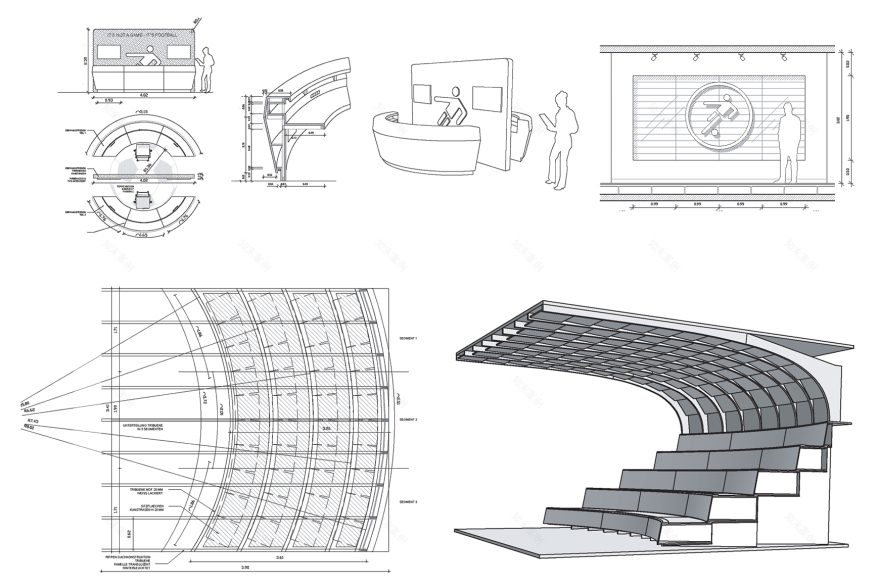 绿意盎然的足球主题办公室-48