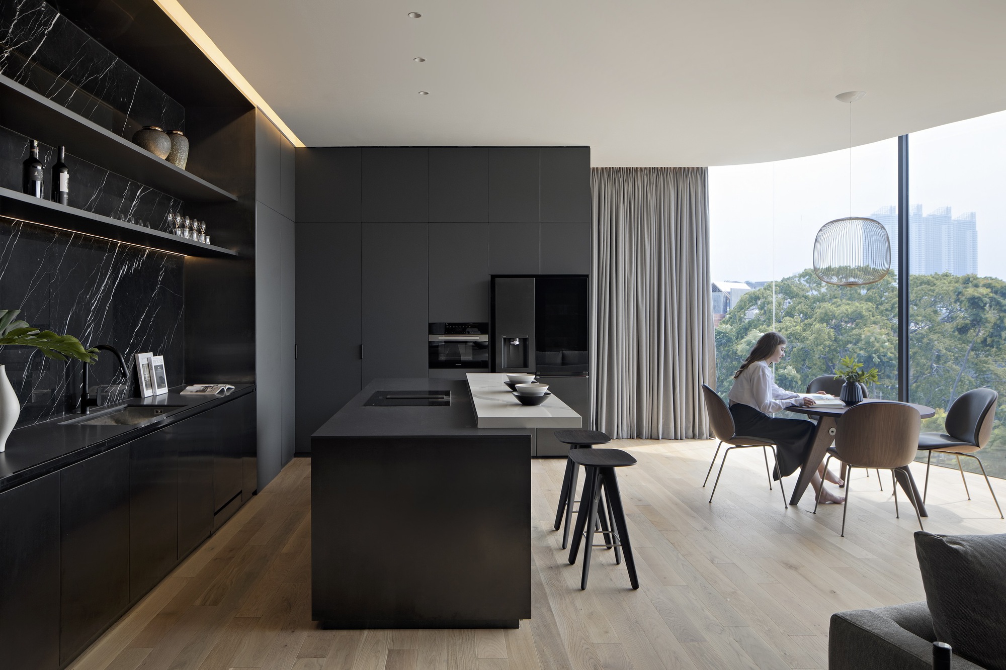 V 形高脚屋丨印度丨KThengono Design Studio-22