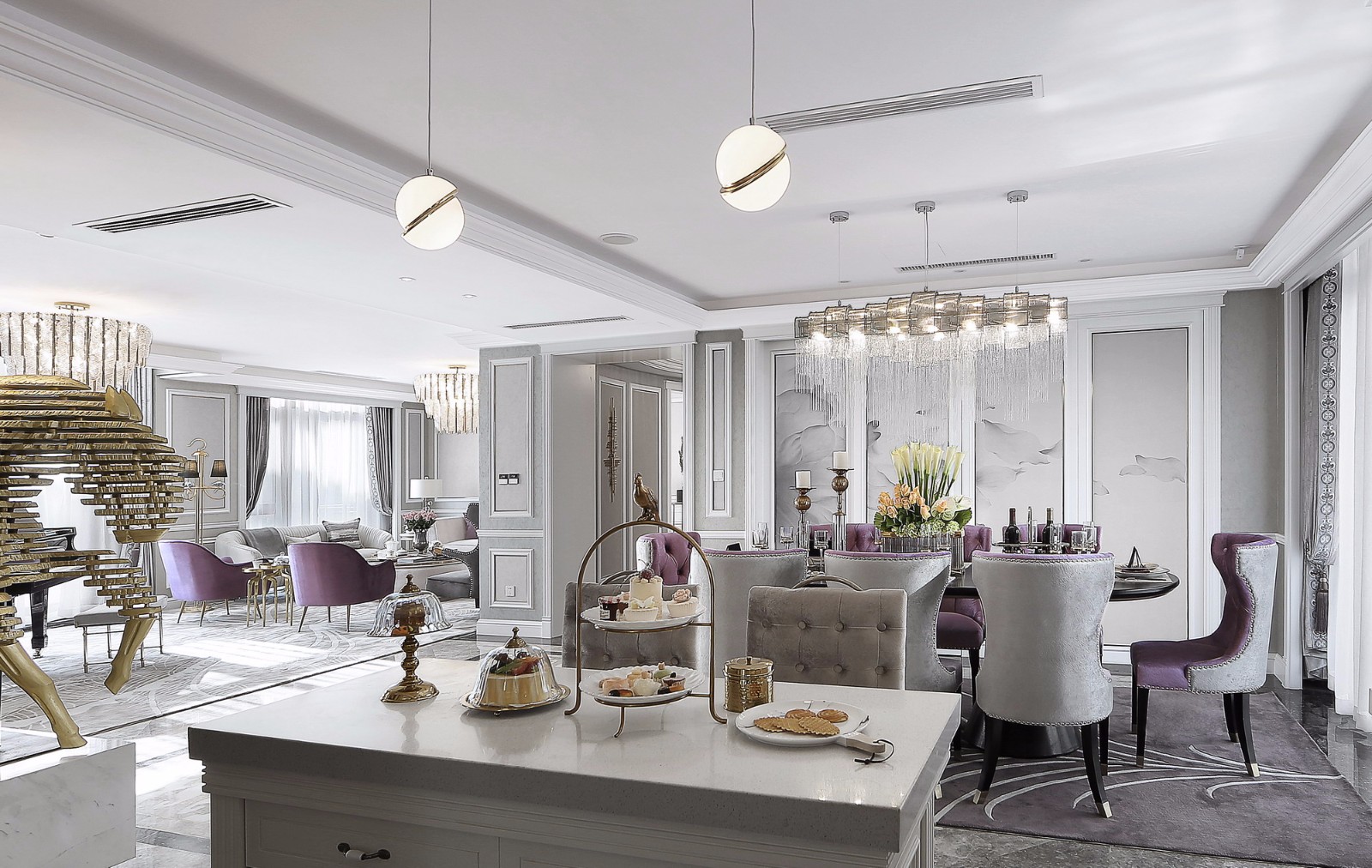 燕西华府43#小独栋样板间 | 天鼓装饰设计有限公司-31