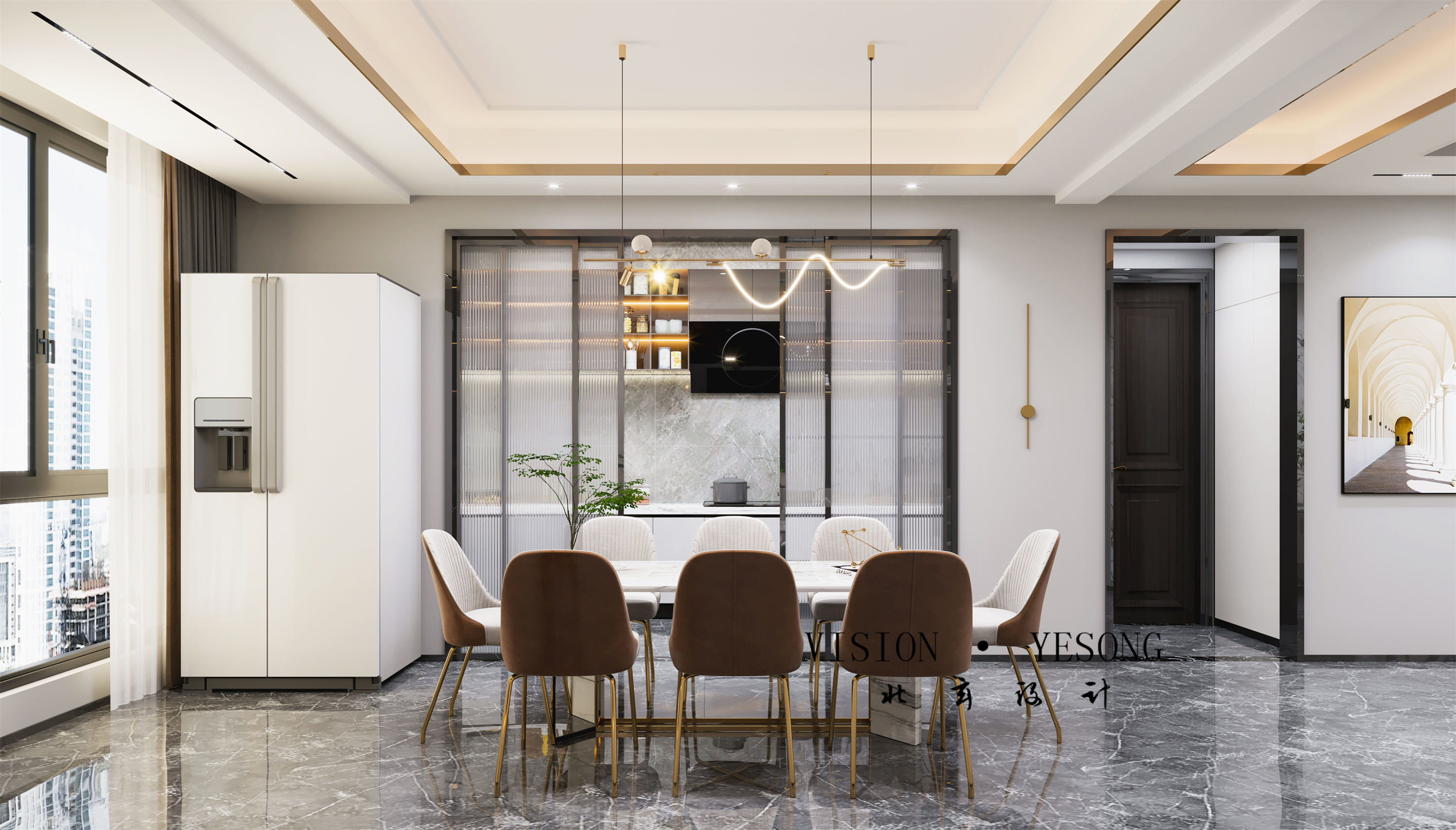 合肥别墅设计丨中国合肥丨北玄设计表现-10