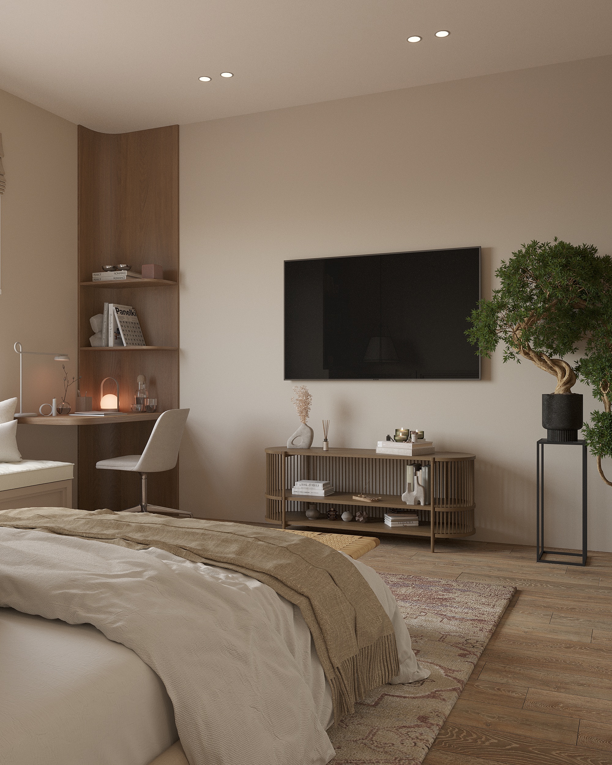 浅色调卧室室内设计-3