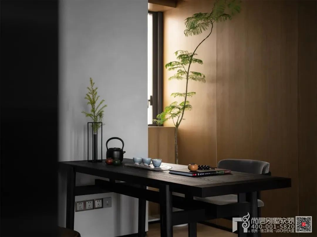 天空之镜 · 现代软装设计打造静谧湖景别墅丨杭州尚层装饰-32