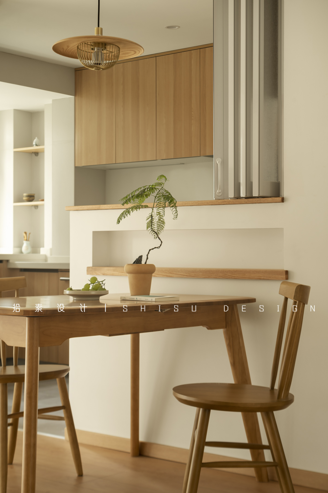 日式原木风平层设计丨拾素设计-44