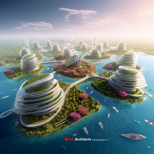 Smart City off the floating of Truong Sa island VN-7