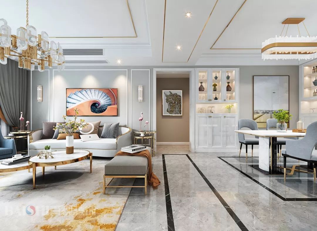 百视设计 | 现代轻奢风家居空间营造-144