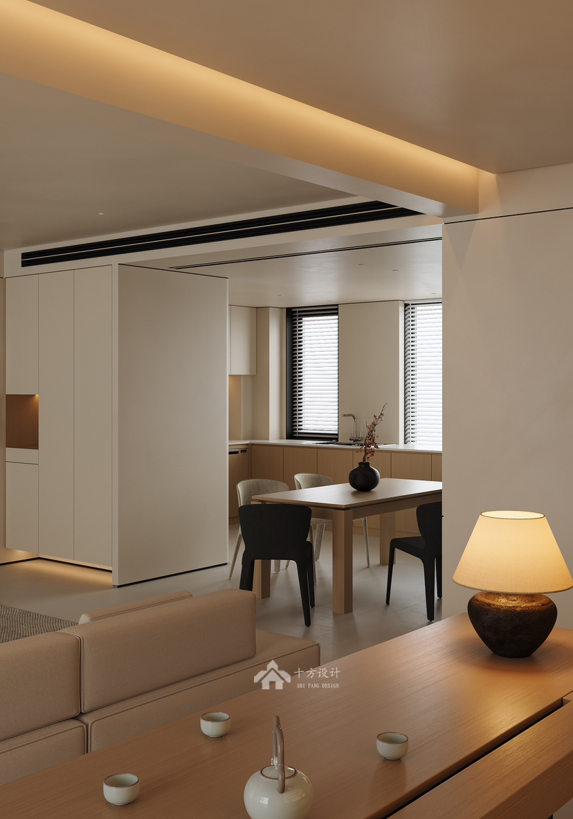 南昌装修｜极简原木奶油风-7