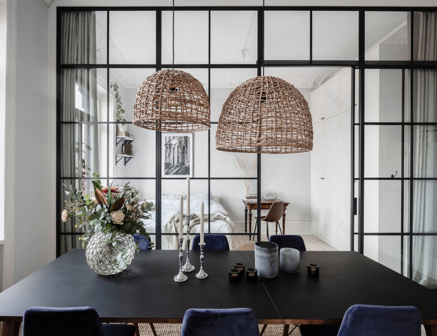 北欧风格瑞典公寓的时尚设计-11