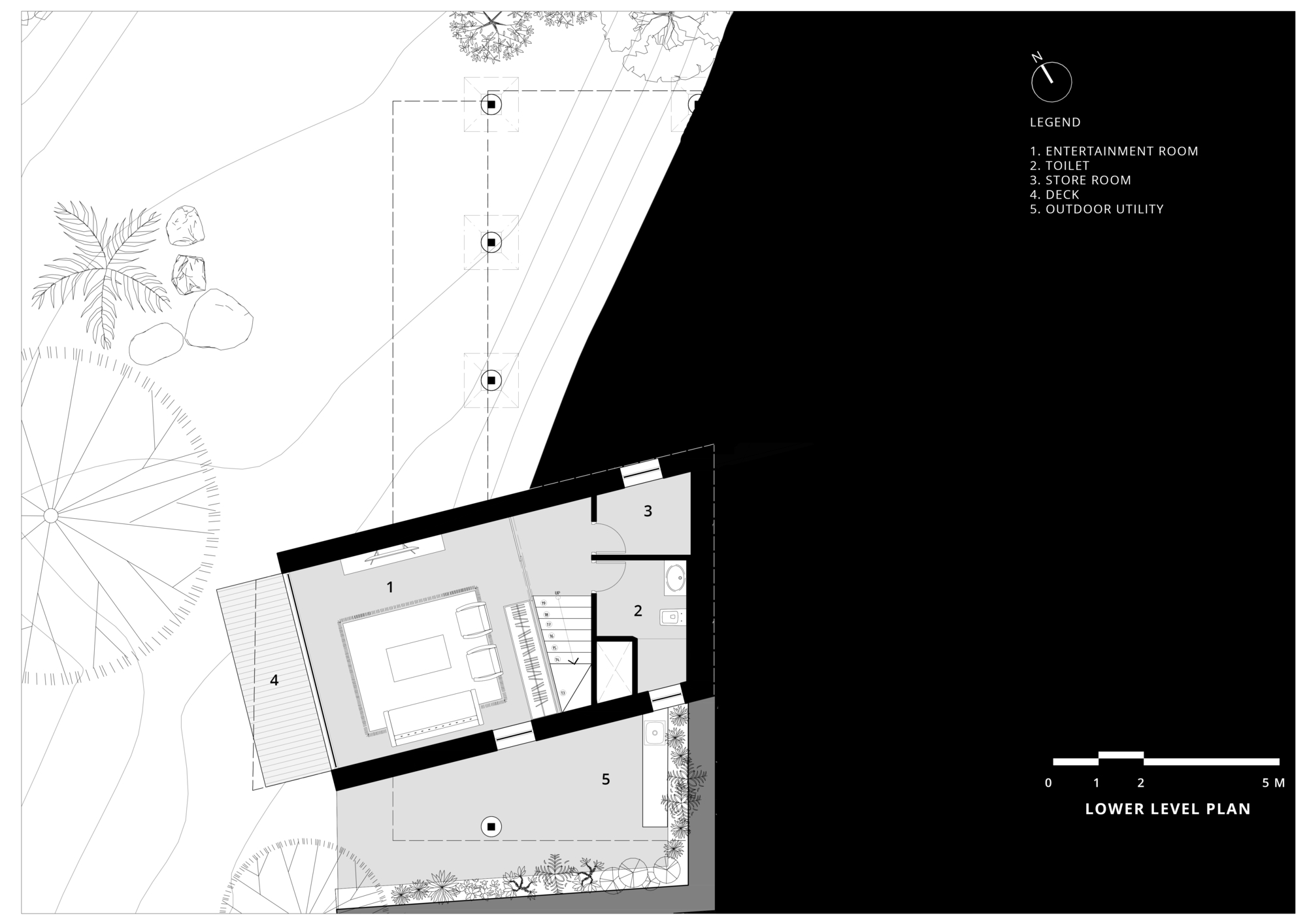 倾斜的房子或歪斜的房子丨印度丨Red Brick Studio-38