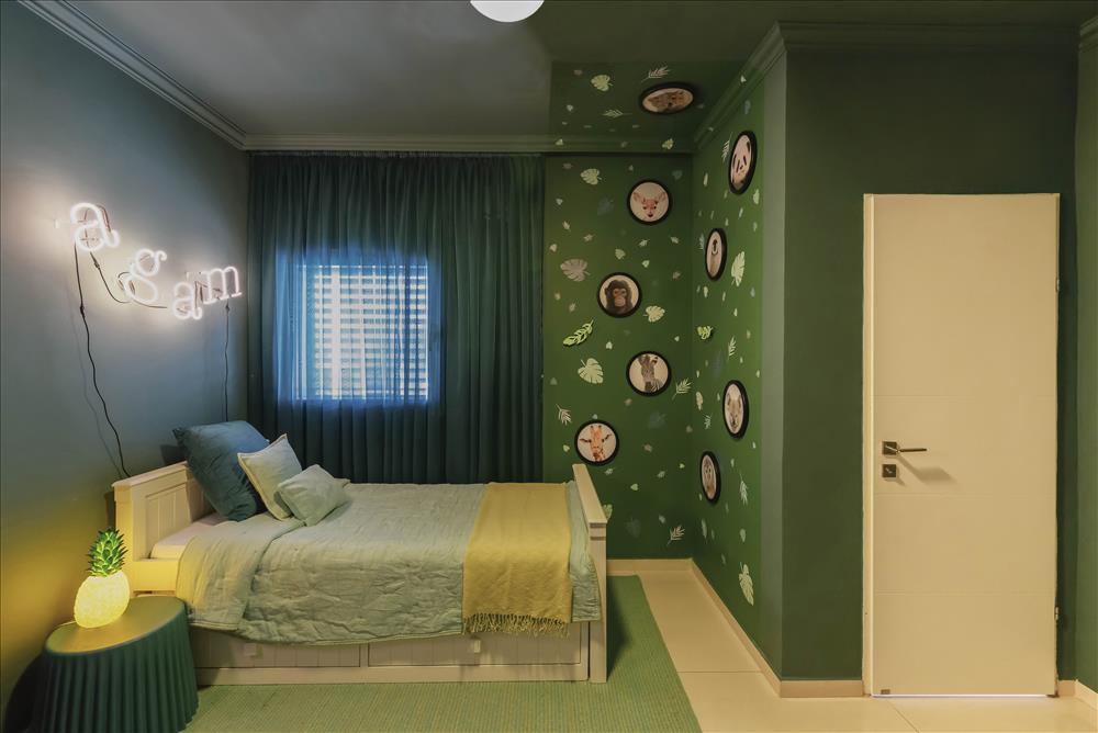 拉马特甘6居室阁楼室内设计丨博坦斯基室内设计与建筑事务所（由什洛米·博坦斯基创办和管理）-17