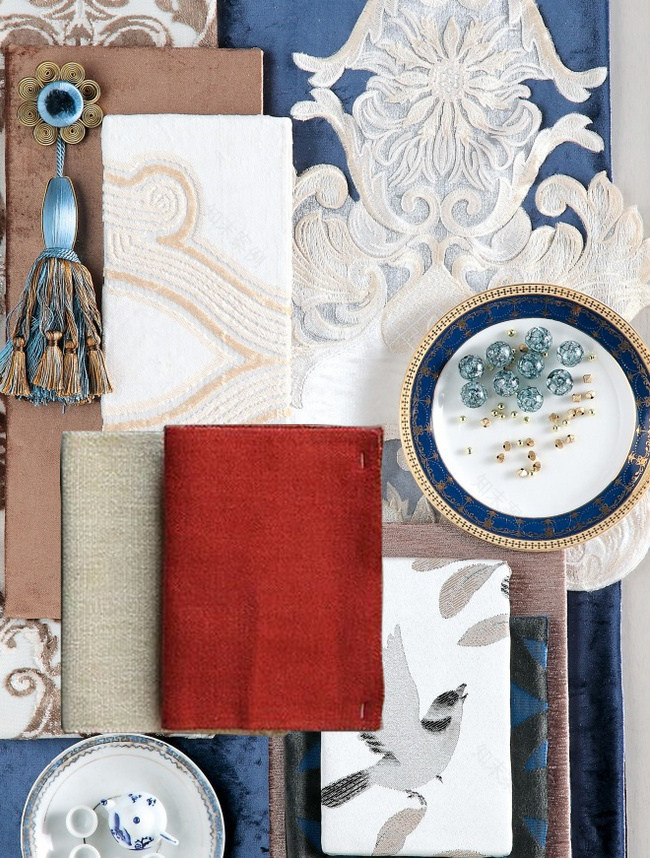 千元预算打造现代美式红蓝风情居室-20