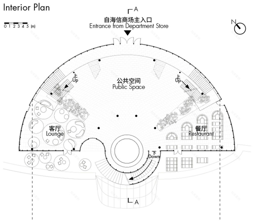 SKY BOWL 商场屋顶加建丨中国青岛丨祚诚建筑-43