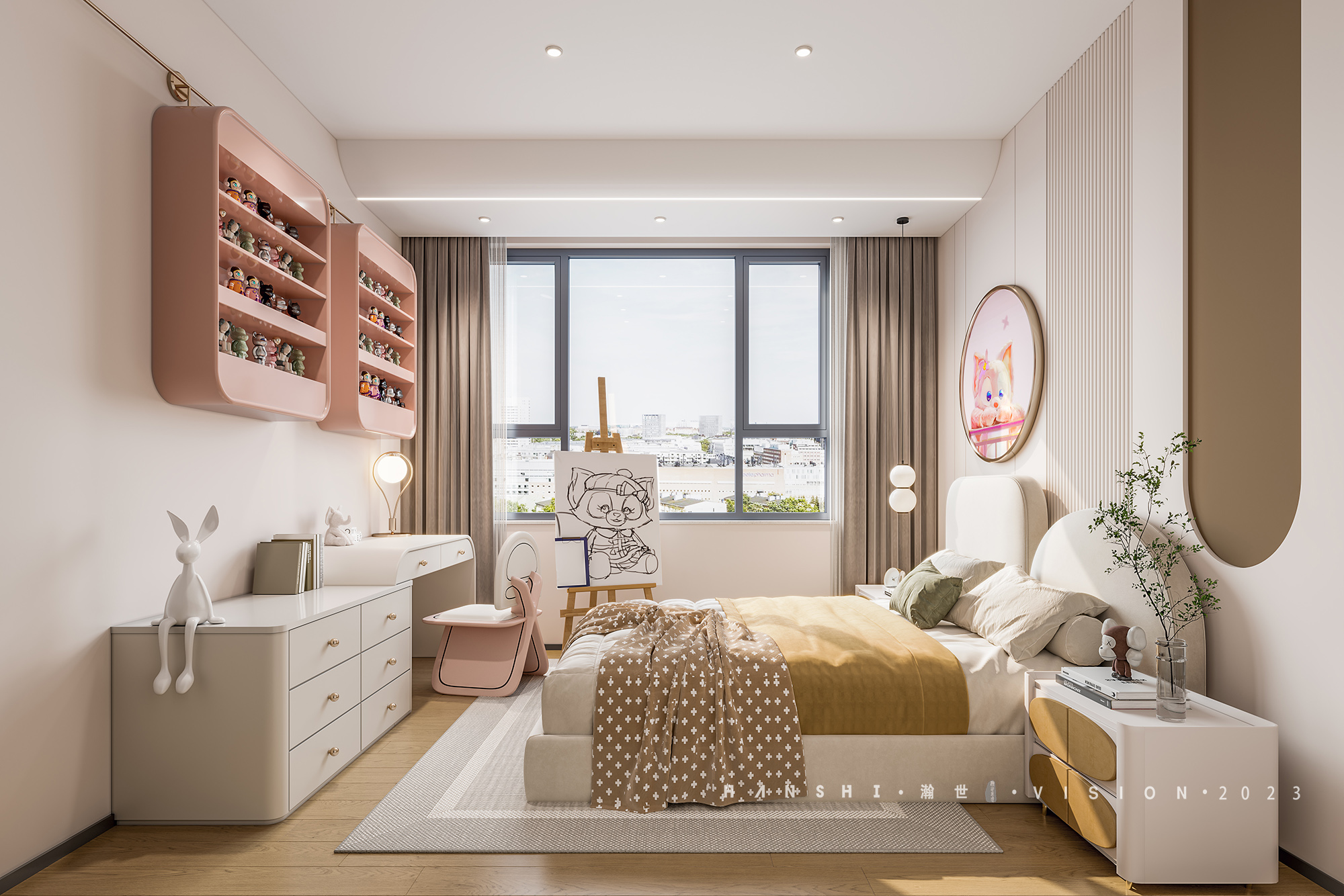 现代简约家装一瀚世表现-7