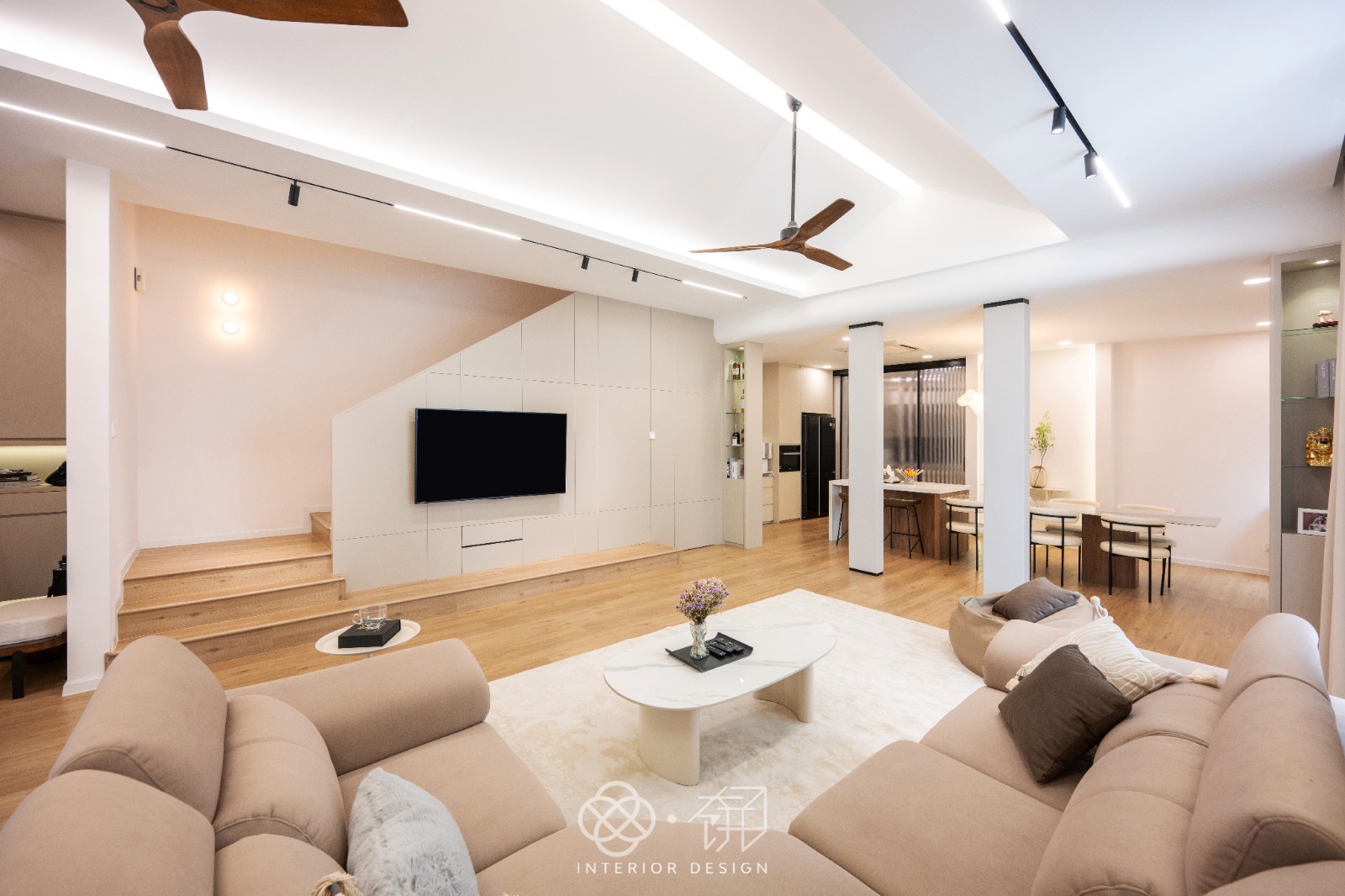 奶油简约·明亮住宅丨大饼设计-9