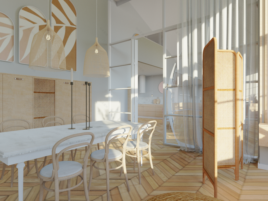 带阳台的阳光房-6