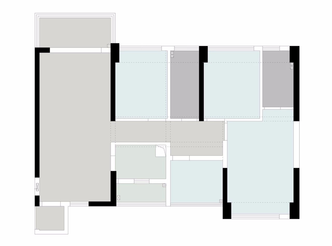 温馨亲情家,互动餐厨空间-33