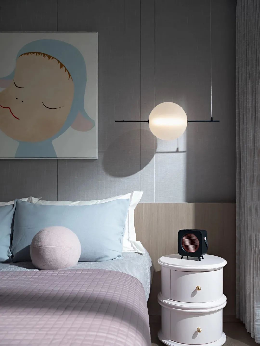 日式和风+潮玩元素，自由形态的空间之美 | 伶居设计-87