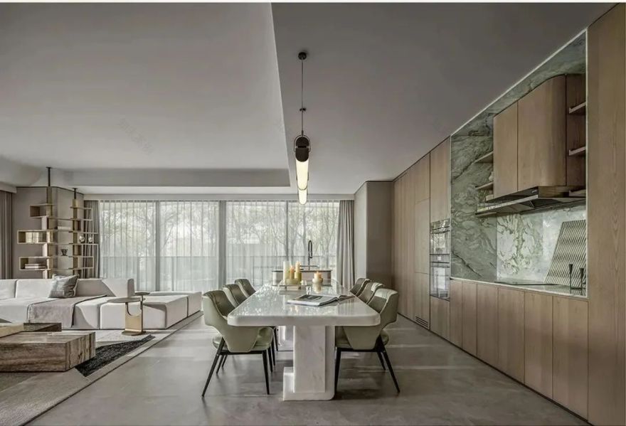 简约豪宅的诗意美学丨WSD 世尊设计-25