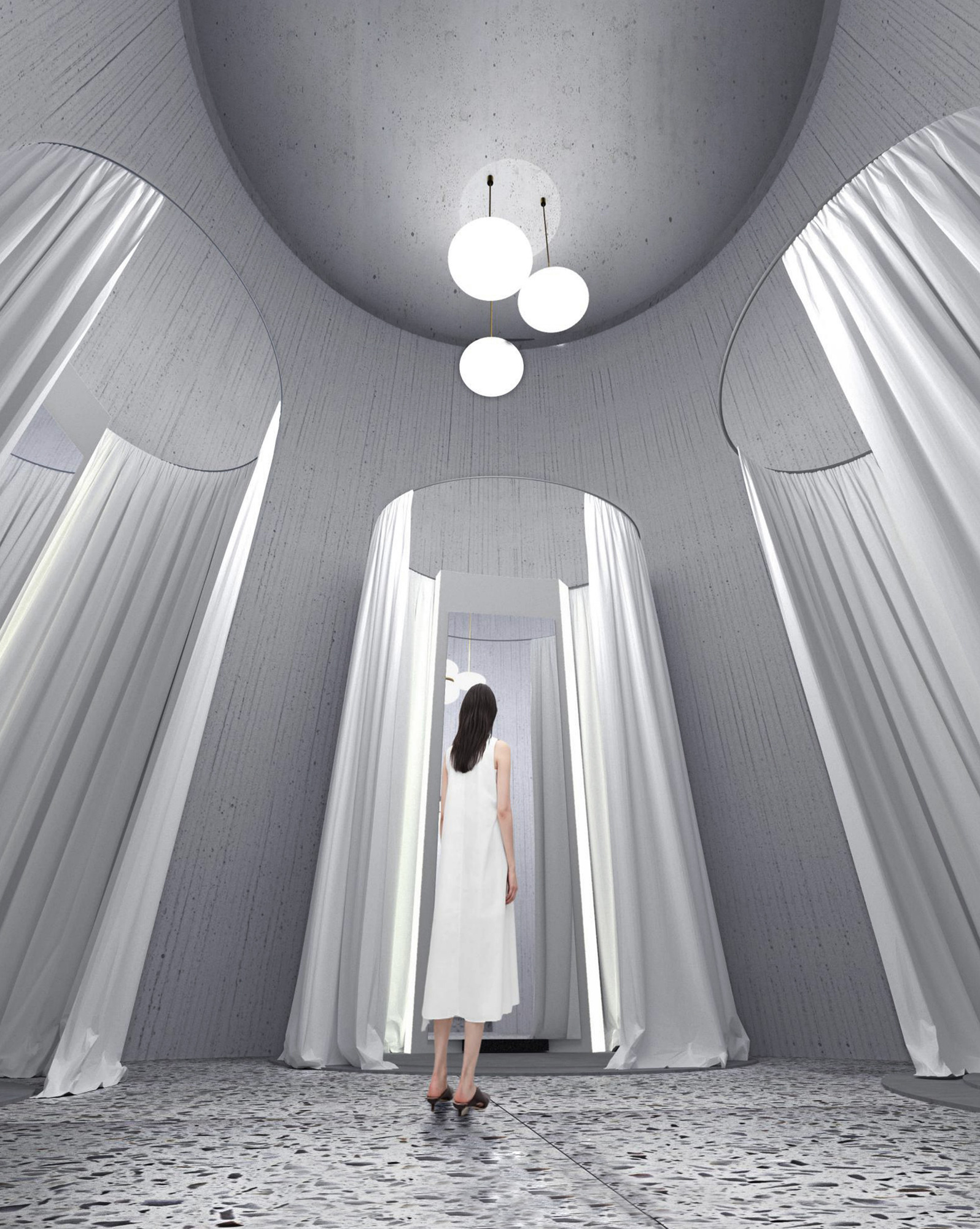 COS·服装品牌展示空间概念设计方案丨卓美设计-35