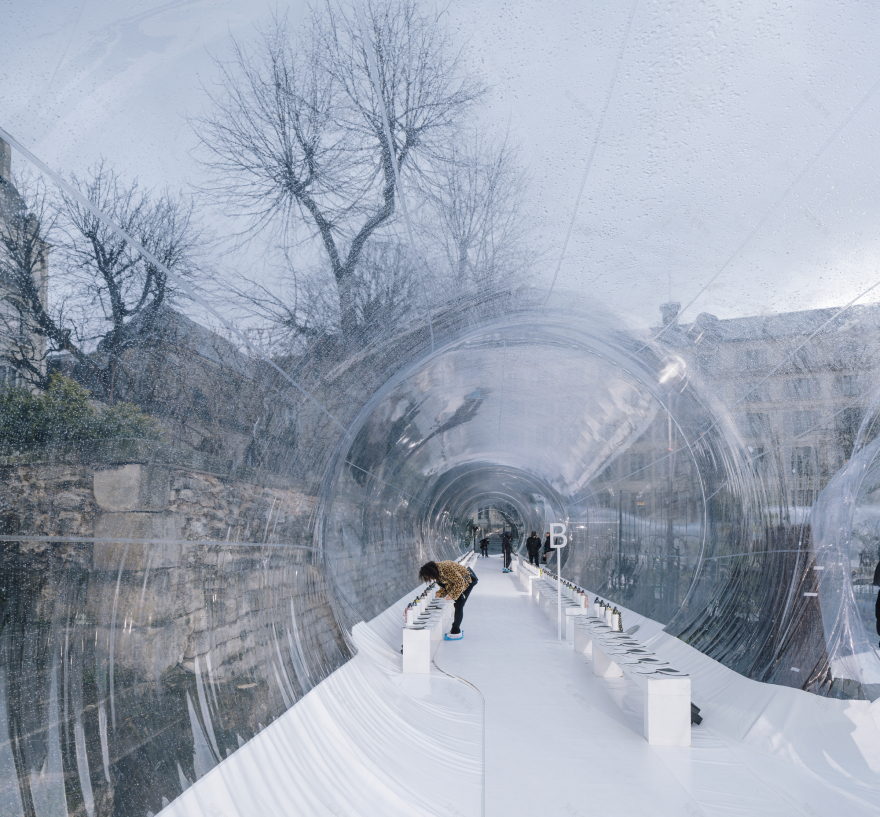 法国巴黎透明管道艺术装置丨Dosis-41