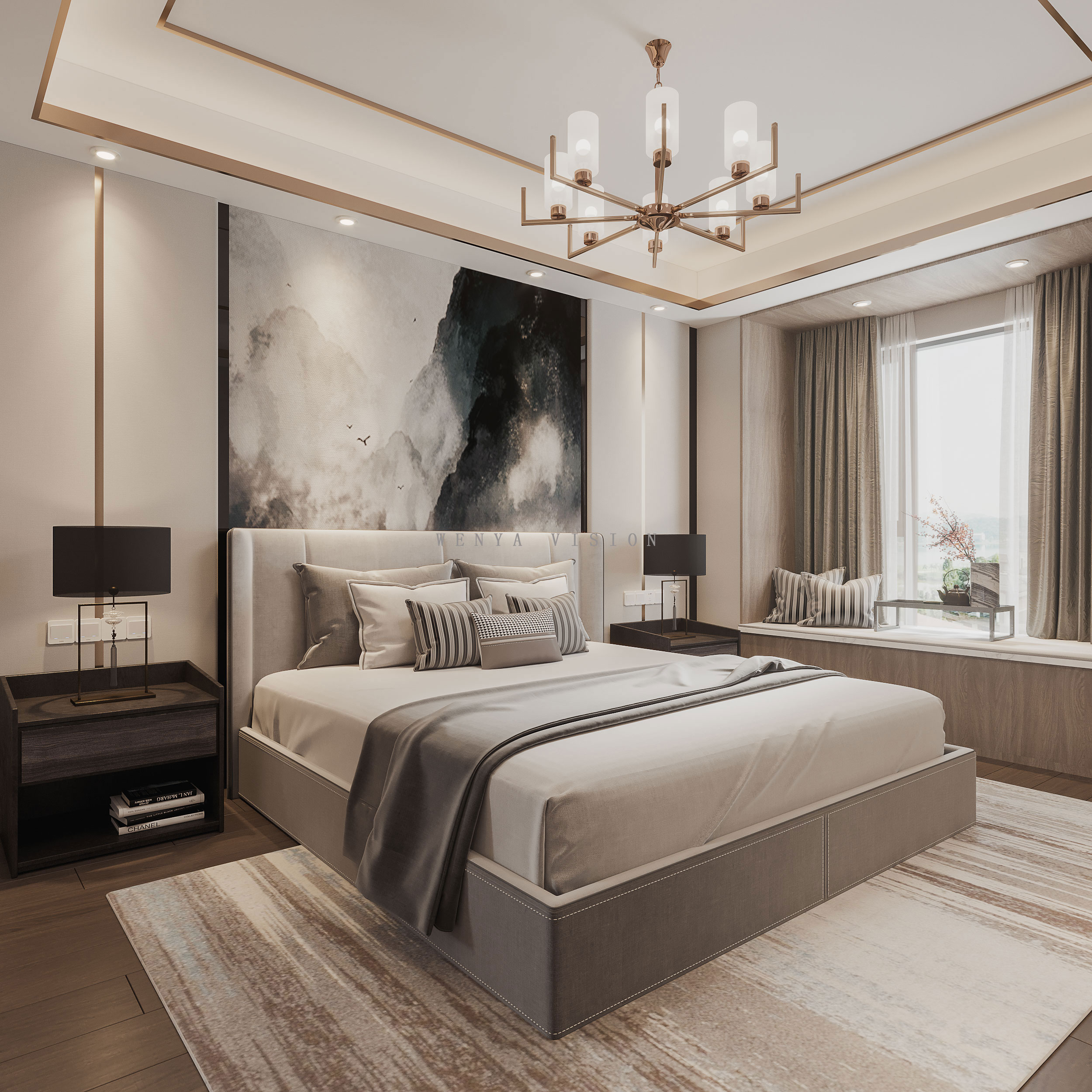 新中式风格演绎商业空间之美-11