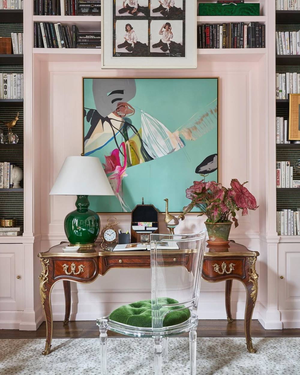 家居办公墙面设计丨ELLEdecoration-1