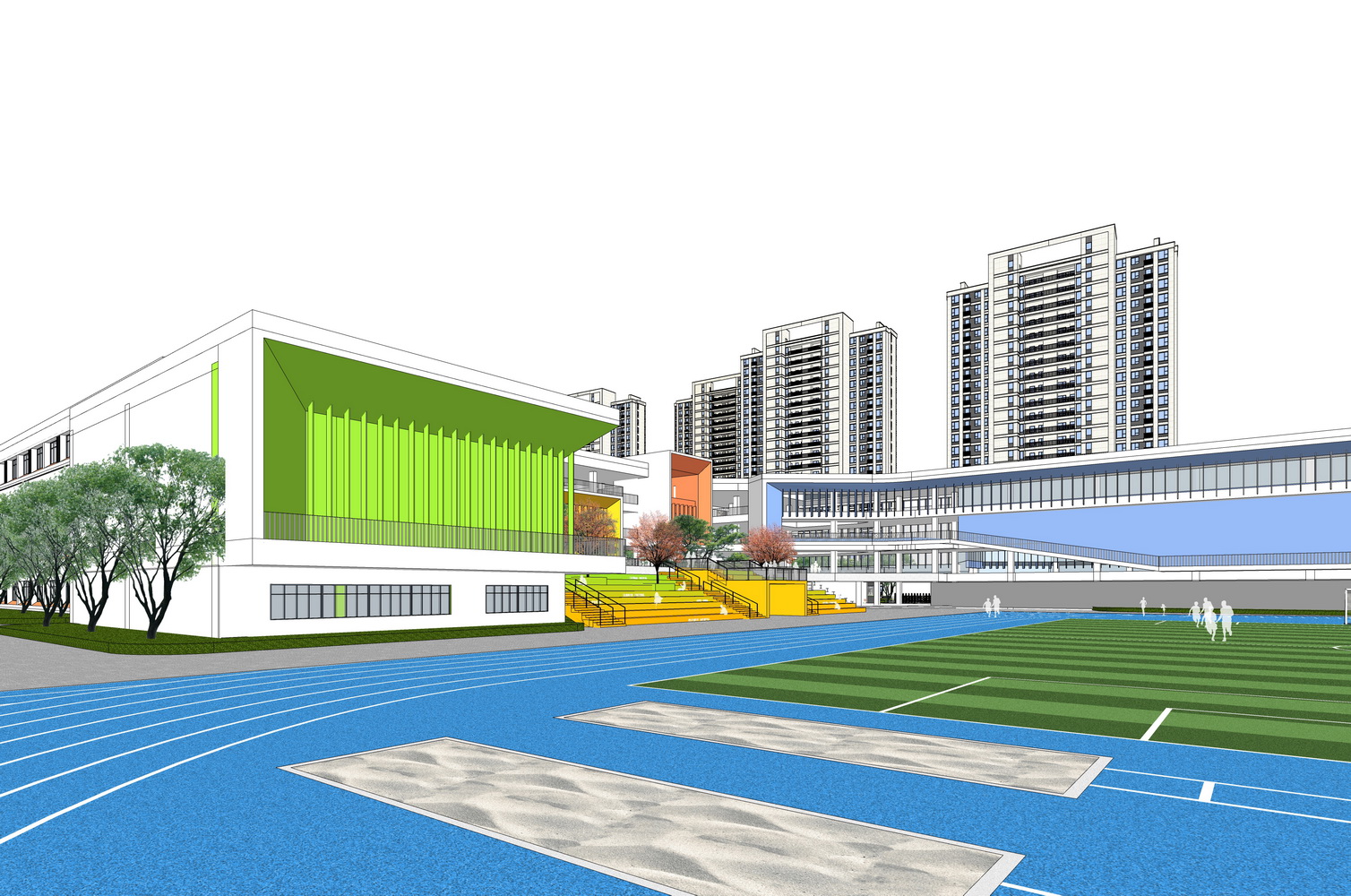 源溪小学SU模型-4