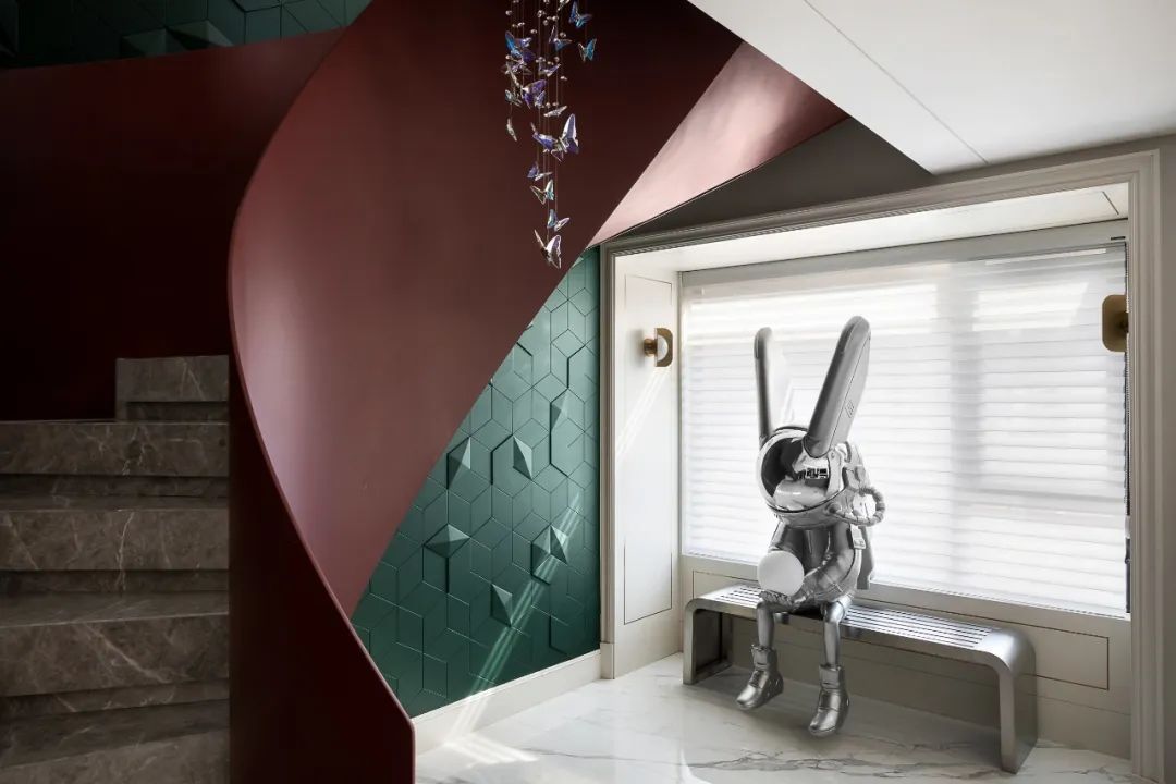 杭州空中别墅 · 弗拉明戈风情的现代法式设计丨中国杭州丨尚层装饰(北京)有限公司杭州分公司-46