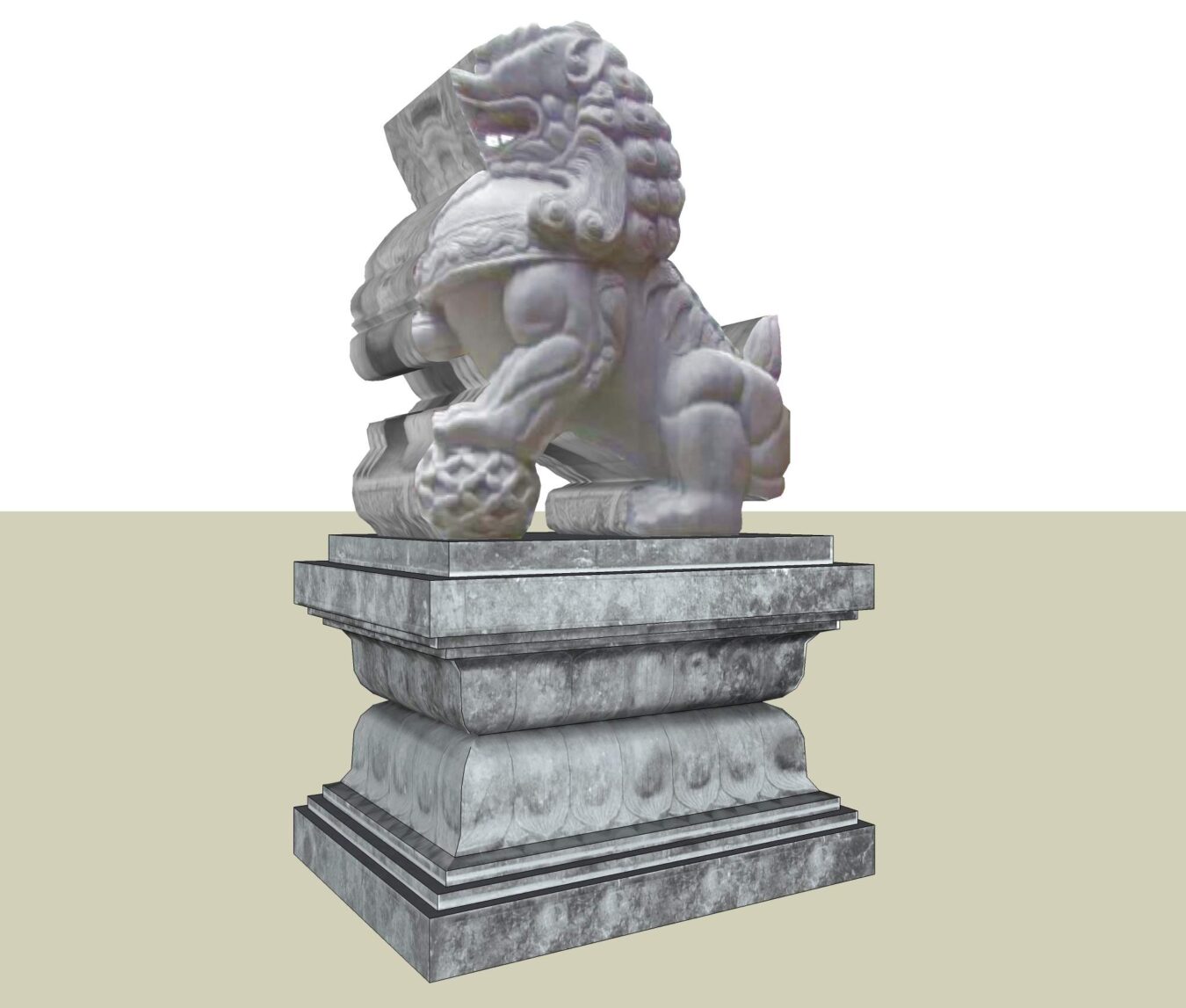 越南古建筑寺庙Sketchup模型库（P1）-7