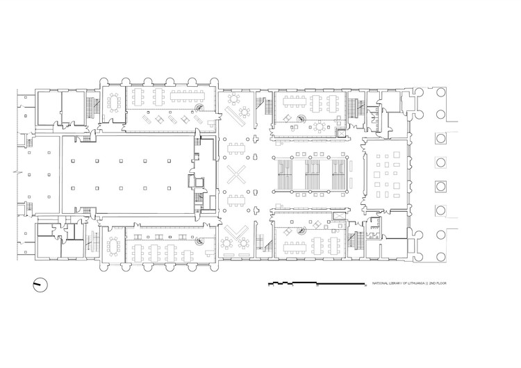 立陶宛国家图书馆旧建筑新生命，现代与传统交融-7