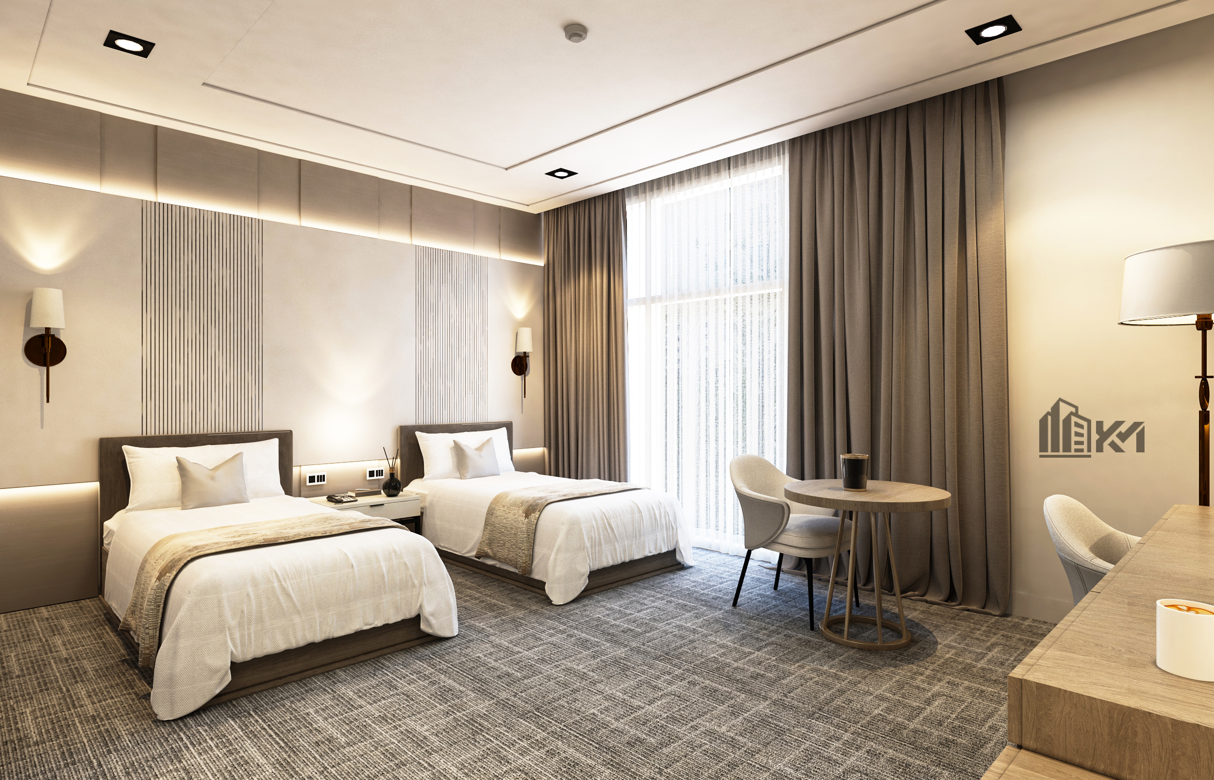 Hotel Bedroom - KSA-5