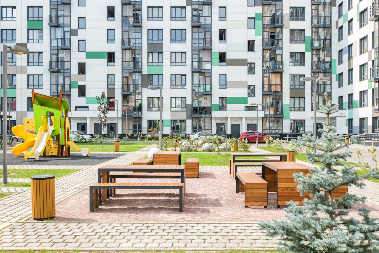 “Новомолоково” 第二阶段舒适级住宅综合体景观设计丨俄罗斯莫斯科丨Megabudka 建筑事务所-85