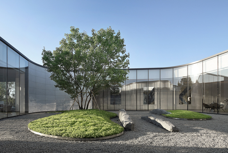 北京华润橡树珑湾售楼部自然情绪设计-5