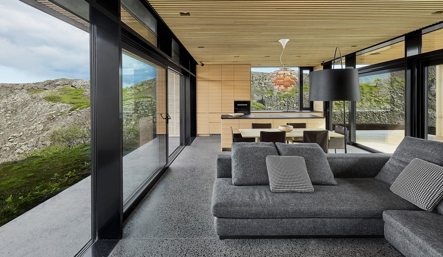 冰岛混凝土与木材夏日别墅，融入壮丽景色的设计-15