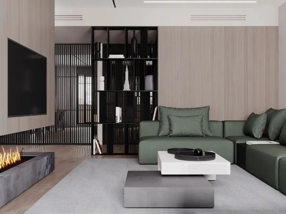 126㎡高级灰木系私宅-2